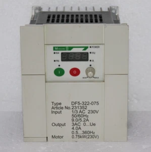 MOELLER DF5-322-075 Variable Frequency Inverter 0.75kW Art. No. 231352 - Picture 1 of 7