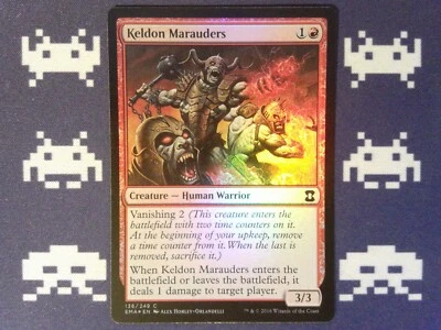 Foil Keldon Marauders	 Eternal Masters - Magic the Gathering Red - Image 1 of 2