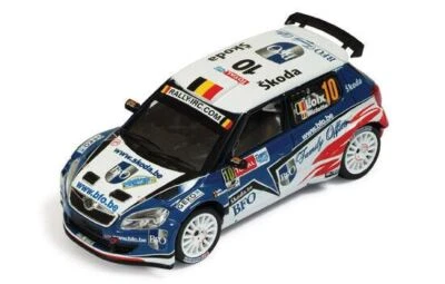 IXO 1:43 RAM436 Skoda Fabia S2000 2010 Ypres Rally #10 Loix & Miclotte New - Image 1 of 4