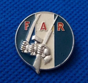 Cuba Revolutionary Armed Forces FAR Military Revolution Castro Pin Badge USSR - Picture 1 of 2