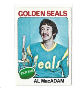 1975-76 O-Pee-Chee #253 Al MacAdam EX - Picture 1 of 2