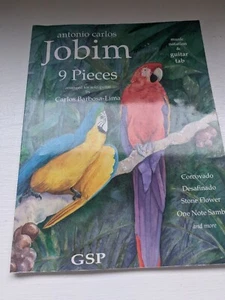 Antonio Carlos Jobim - 9 Pieces - Solo Guitar Songbook Carlos Barbosa-Lima - Picture 1 of 7