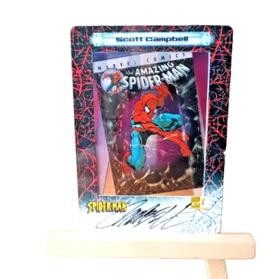 Spider-Man FilmCardz Artbox 2002 Auto Autograph Card Scott Campbell #054/150 - Image 1 of 4