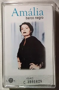 Amália Rodrigues Barco Negro EP Mini Cassette Tape 2000 Portugal Rare Fado Diva - Picture 1 of 5