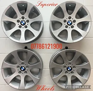 GENUINE BMW 18'' INCH STYLE 162 ALLOY WHEELS 1 3 Z4 SERIES REFURBISHED - Picture 1 of 6
