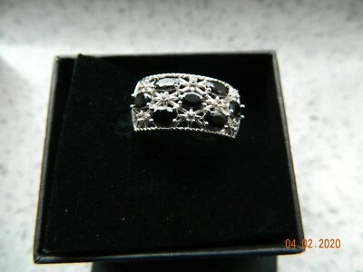 Silber Ring 925 mit Spinell Gr.19,4 - Bild 1 von 2