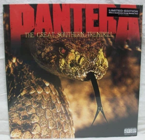 NEW Sealed Pantera "The Great Southern Trendkill" LP Orange Marble Vinyl Record - Picture 1 of 2