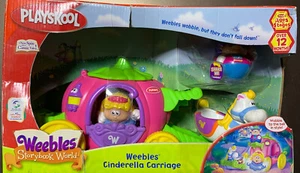 Playskool Weebles Story Book World Cinderella Carriage Princess ~ New ~ Sealed - Picture 1 of 2