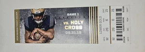 Navy vs Holy Cross Unused Ticket Stub 8/31/19 NCAA Football - Picture 1 of 1