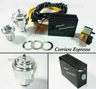 KIT VALVOLA BLOW OFF MOTORI TURBO DIESEL FIAT ALFA ROMEO Multijet 147 156 159