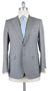 Luigi Borrelli Light Gray Wool Suit - 46/56 - (B90LIPARI1254127L)