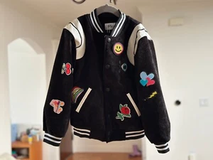 Lola & The Boys Girls All About The Patch  Preppy Corduroy Varsity Jacket 6T - Picture 1 of 3