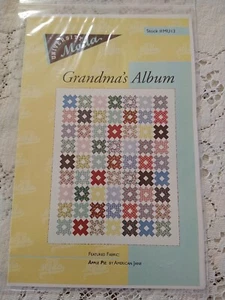 "Grandma's Album" by Moda University #MU13 66x83" Quilt Pattern - Picture 1 of 2