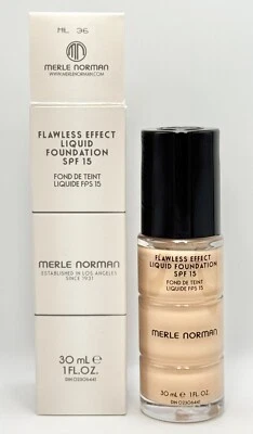 Merle Norman Flawless Effect Liquid Foundation - ML36 - 1 fl. oz. Full Size - Image 1 of 4