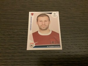 CHAMPIONS LEAGUE 2009/10 PANINI RUBY KAZAN GOKDENIZ KARADENIZ FIG. No. 406