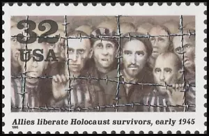 Allies Liberate Holocaust Survivors #2981e - Picture 1 of 1