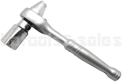 Pro 1/2" Scaffold Ratchet 7/8" DR. 6-Point Socket Ratchet Wrench Hammer Tip Tool - Image 1 of 4