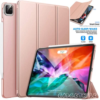 Leather Magnetic SMART Case Cover For Apple iPad Pro 11" 2nd Generation 2020 - Image 1 of 3