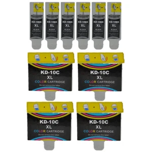 10 Patronen für Kodak 10 Easyshare 5100 5300 OFFICE HERO 6.1 7.1 9.1 ESP 3250 - Bild 1 von 1