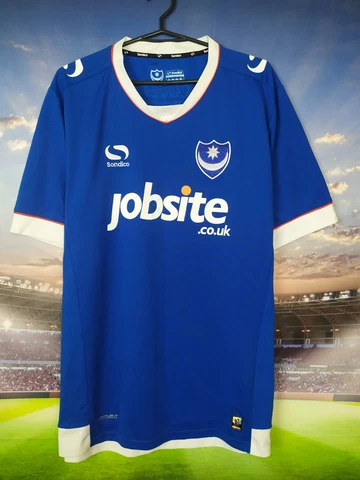 Portsmouth Home football shirt 2016 - 2017 Sondico Mens Size L Cover