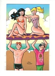 BETTY & VERONICA SUMMER SURF PARTY #1 NM, Dan Parent sexy cover, 2022, 1/200 - Picture 1 of 3