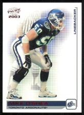 2003 Pacific CFL Red #94 Mike O'Shea