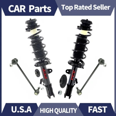 Kit de 4 enlaces de barra estabilizadora y puntal delantero para Nissan Versa Note 2014-2018 Foto 1 de 4