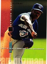 1995 Fleer #95 Juan Guzman Toronto Blue Jays Baseball Card