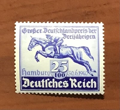1940 Germany Stamp 25+100pf - Scott B172 - Image 1 of 2