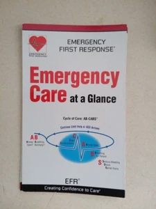 Emergency First Response Emergency Care at a Glance leaflet  (AB-CABS) - Picture 1 of 3