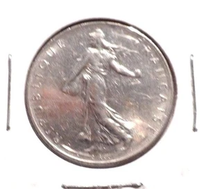 ZIRKULIERT 1974 1 FRANC FRANZÖSISCHE MÜNZE (112215) - Bild 1 von 3