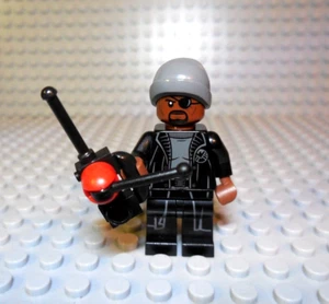 LEGO Minifigur Nick Fury Beanie (sh758) Super Heroes - Bild 1 von 2
