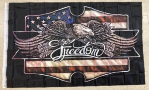 USA/Freiheit American Eagle Flagge 3' x 5' Poly Neu im Paket Neu im Karton - Bild 1 von 2