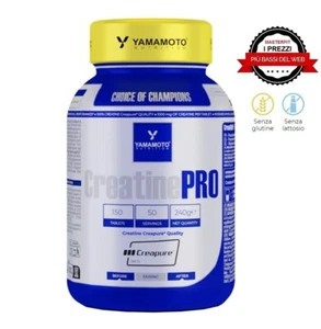 CREATINA Creatine PRO Creapure® 150 compresse YAMAMOTO NUTRITION Senza Glutine - Imagen 1 de 1