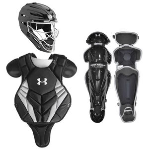 Under Armour Converge Victory NOCSAE Intermediate Baseball Catcher's Set - Black - Picture 1 of 1