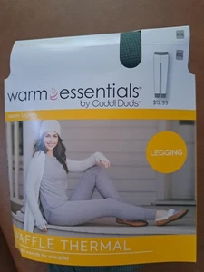 Térmicos para mujer Warm Essentials Waffle en gris 2XL - Imagen 1 de 7