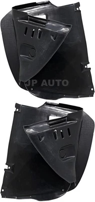 For 1999-2006 BMW 323I Front Fender Liner Driver and Passenger Pair Inner Foto 1 de 4