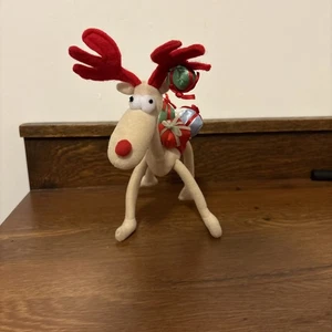 Genich Renna 11" Pieghevole con Regali di Natale Peluche - Foto 1 di 6