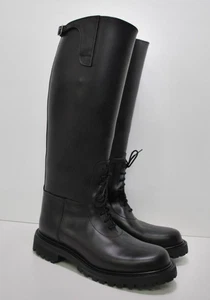 All American Boot MFG, Blue Knight Patrol Leather Lug Sole Boot, Men's Size 9.0D - Picture 1 of 11