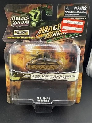 2006 Forces of Valor Macho Machines US M4A1 SHERMAN camo super nice - Image 1 of 4