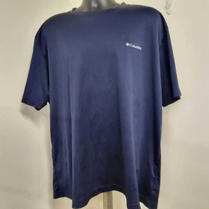 Columbia Shirt Mens Size XXL/2TG Blue Omni-Wick Short Sleeve Crew Neck Athletic - Bild 1 von 11