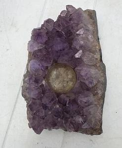 Gemzworld Amethyst Kerzenhalter Heilkristall - Bild 1 von 4