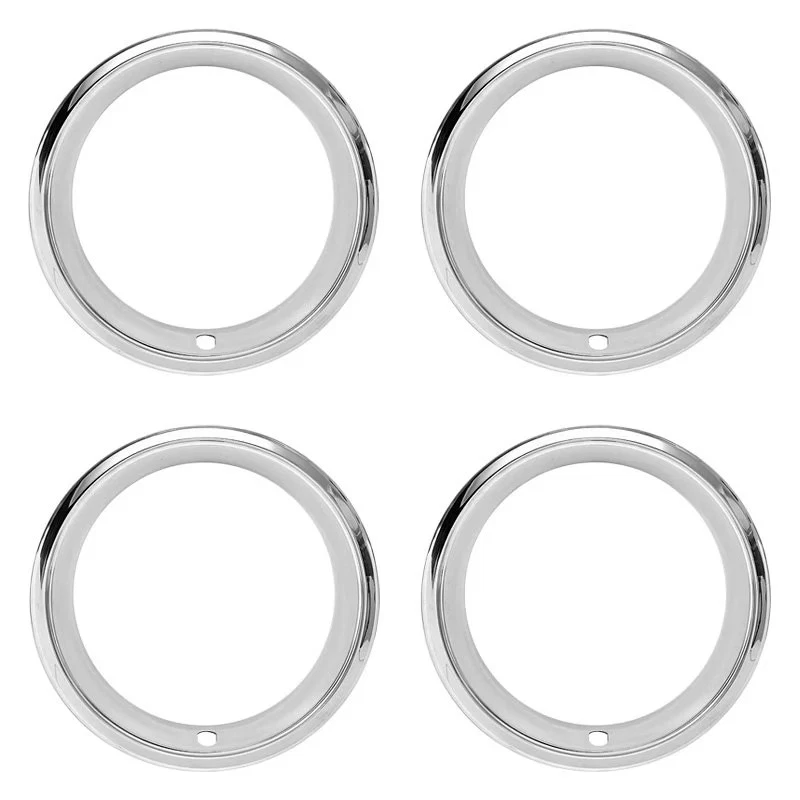 For Chevy Camaro 1967-1981 OER 545910 14" Silver Wheel Trim Ring Set Foto 1 de 1