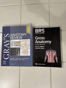 Lot Of 2 Books BRS Gross Anatomy 9th Ed. + Grays Anatomy 3rd Ed Like New - Bild 1 von 10