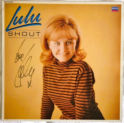 LULU Shout * SIGNED! * UK Compilation LP Decca TAB 70 NM/EX 1983 - Image 1 of 4