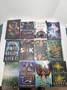 Adult Book Lot Of 12, Paperback, Various Authors, Novel - Picture 1 of 5