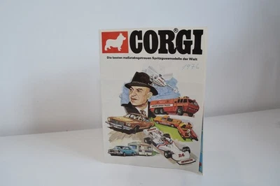 B93 CATALOGO CARTELLA VOLANTINO CORGI TOYS 1976 GERMANIA BUONE CONDIZIONI. - Immagine 1 di 4