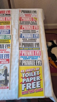 25 x Private Eye Magazine Bundle 2020 COVID Collection Special Collectors Joblot - Image 1 of 4