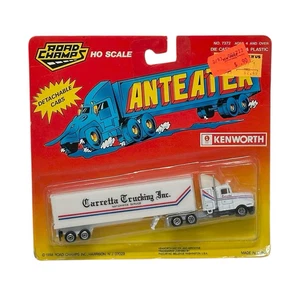 1988 ROAD CHAMPS ANTEATER KENWORTH SEMI TRUCK TRAILER DIECAST HO SCALE - Picture 1 of 2