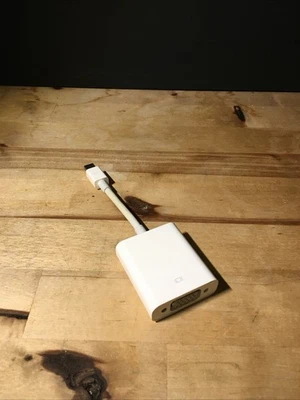 Genuine Apple Mini DisplayPort to VGA Adapter MB572Z/B A1307 - Image 1 of 4